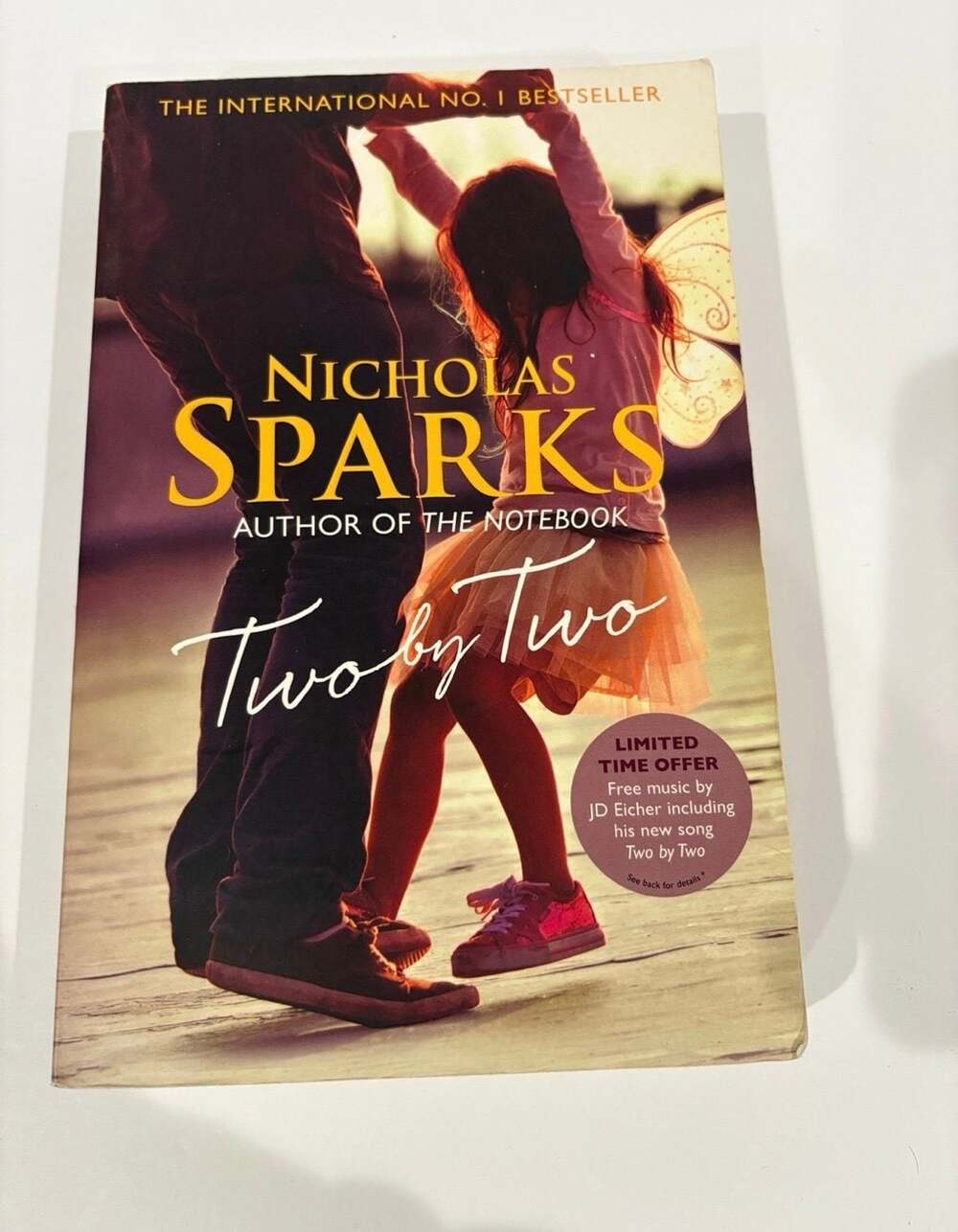 Two by Two by Nicholas Sparks Paperback Novel
